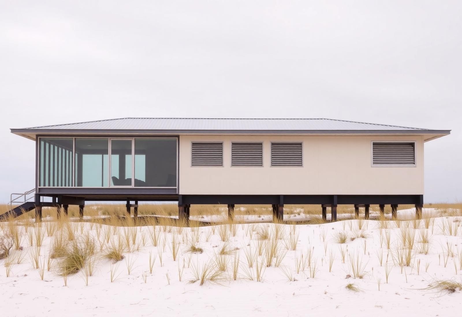 The Jalousie House — fictional concept property in Siesta Key