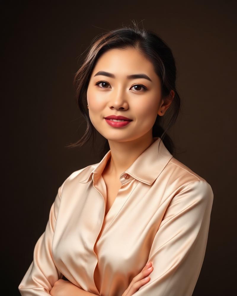 Illustrative portrait representing Nayeli Arriaga, a fictional advisor